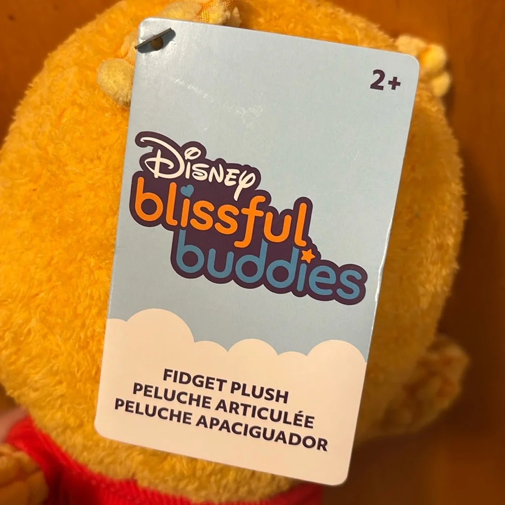 Disney Parks Blissful Buddies Fidget Plush Winnie the Pooh New With Tag